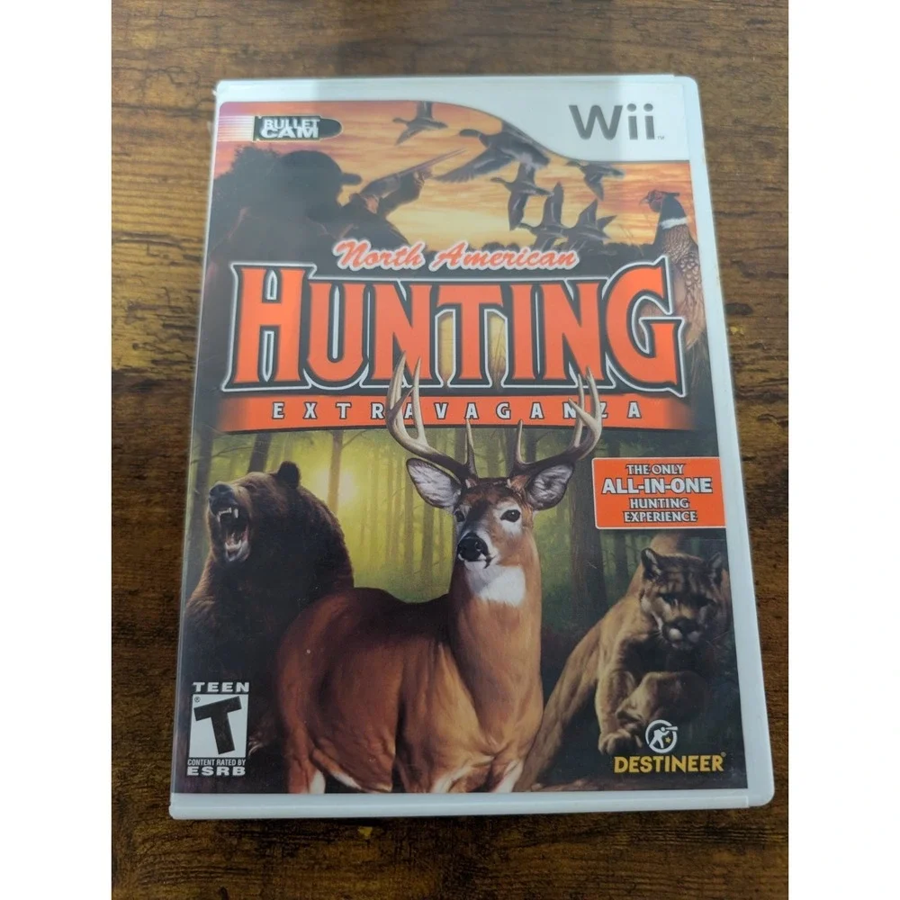 North American Hunting Extravaganza (Nintendo Wii, 2008) CIB Very Good Condition